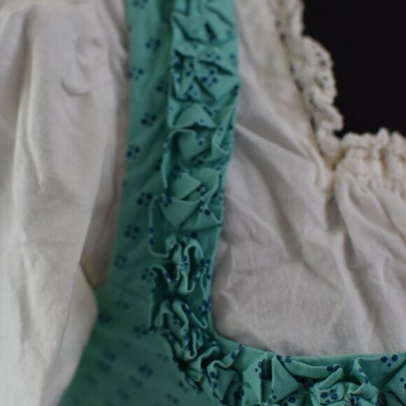 Vintage Milk Maid Cottage Core Prairie Bustier Dress Size XS/S - Picture 5 of 11